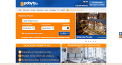 Desktop Screenshot of pobyty.pl